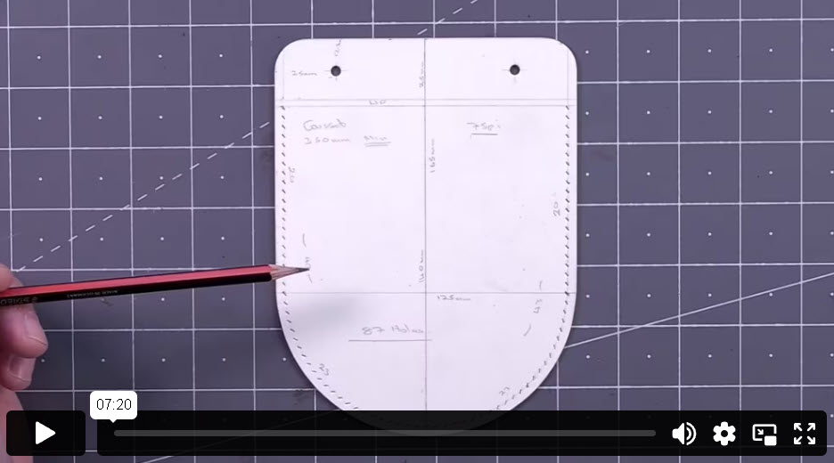 Armitage Leather Pouch Template