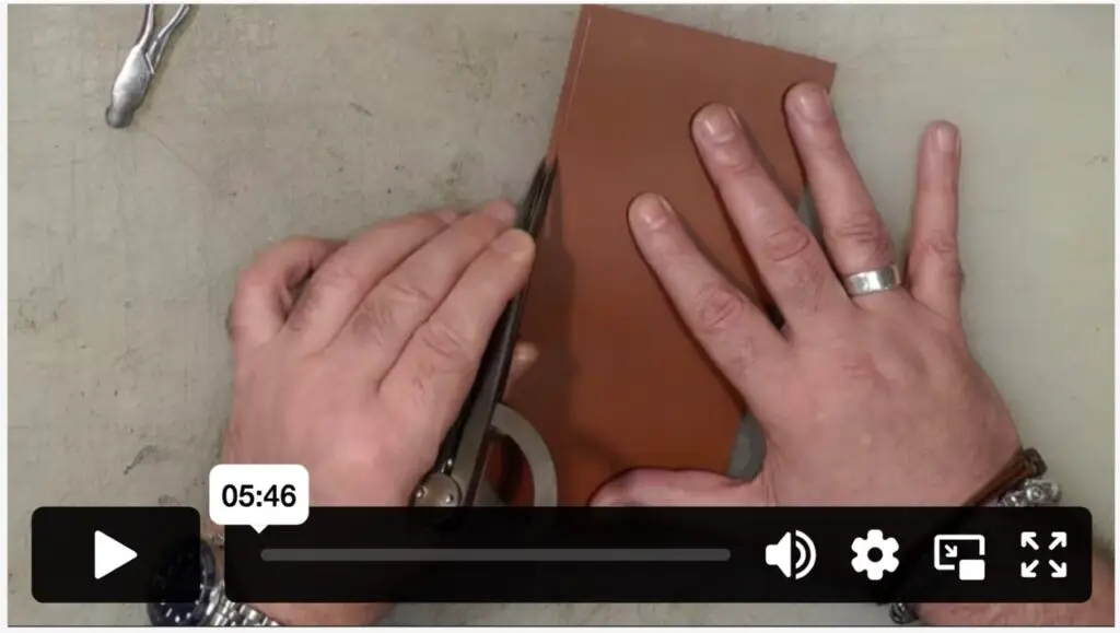 Online Leatherwork Tuition. Beginners – Secrets from the Workshop How to Use Dividers