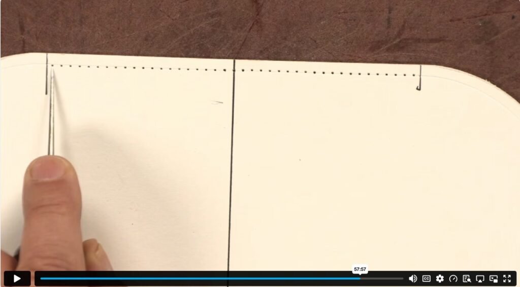 Template 1 for Lined Bound Bag